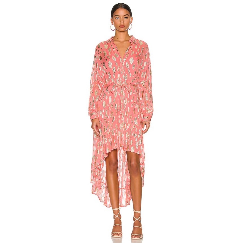 Sundress | Azelie Dress in Ankara Blush Sheer Size XS/S * No Slip *‎